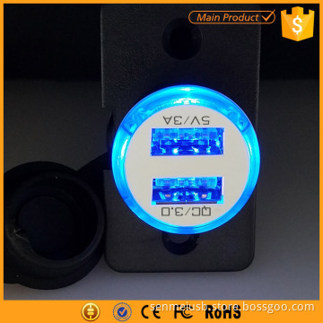 Senmei nice quality instant mobile phone charger, rohs quick car charger 3.0 usb